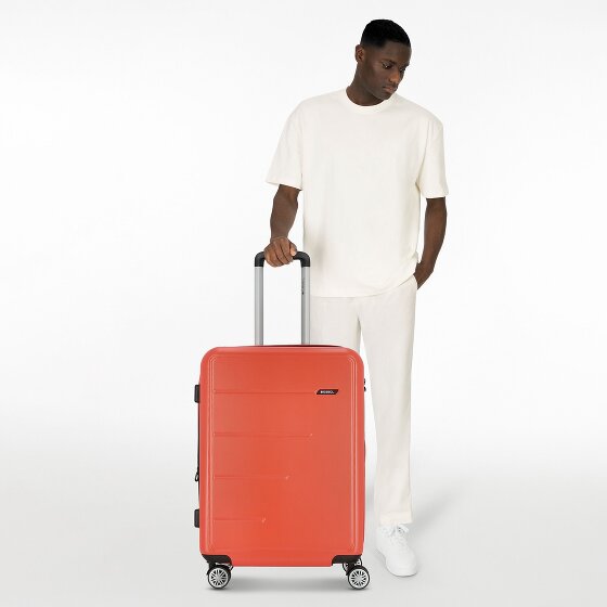 Gabol Future Plus 4 roulettes Trolley 66 cm avec soufflet d'extension