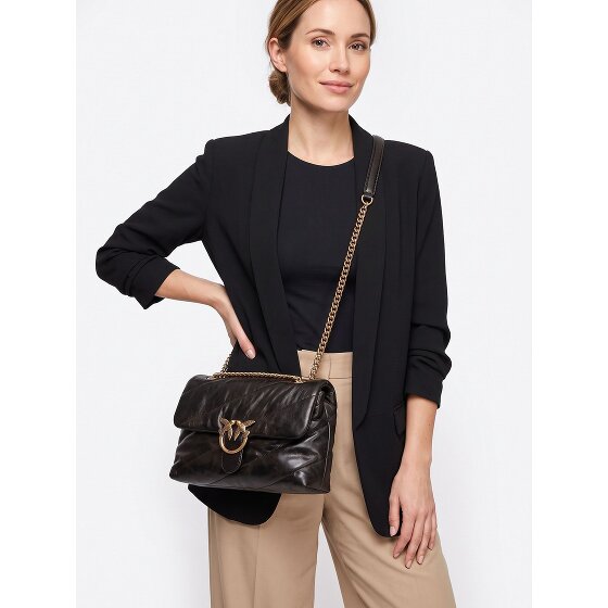PINKO Love Puff Classic Sac à bandoulière Cuir véritable 28 cm