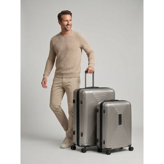 Redolz Essentials 14 4 roues Set de valises 2 pièces avec soufflet d'extension