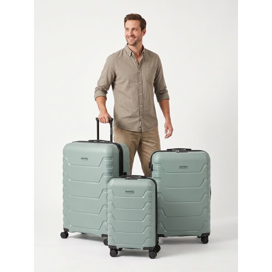 Smartbox Edition 01 4 roues Set de valises 3 pièces avec soufflet d'extension