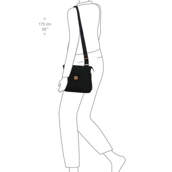 Bric's X-Collection Sac à bandoulière 26 cm avec soufflet d'extension