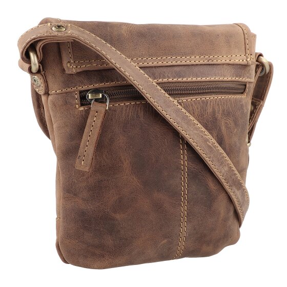 Greenburry Sac à bandoulière Vintage II en cuir 17 cm