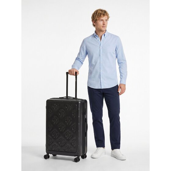 Roberto Cavalli Florence 4 roues Valise cabine 74 cm avec soufflet d'extension