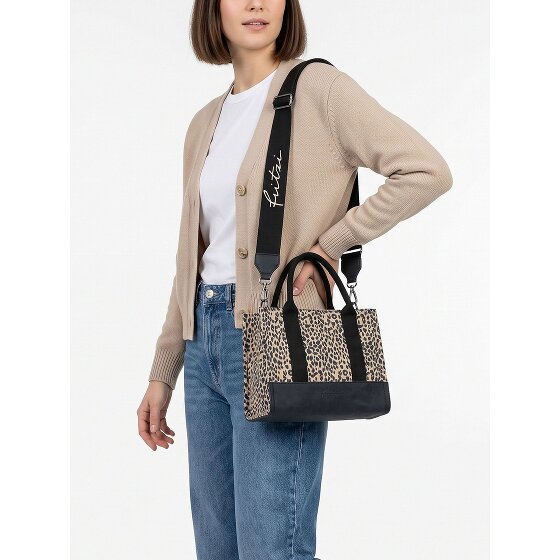 Fritzi aus Preußen Izzy09 Limited Cheetah Camel Sac à main 26 cm