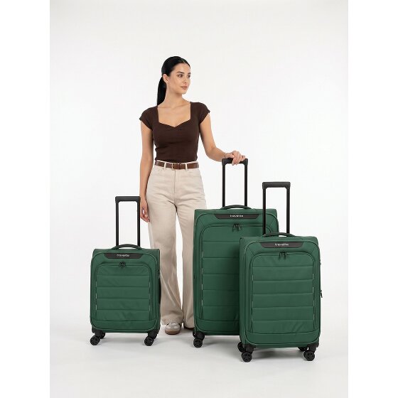 Travelite Skaii 4 roues Set de valises 3 pièces avec soufflet d'extension
