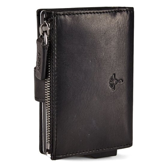 Joop! cerratano Porte-monnaie Protection RFID Cuir véritable 10.5 cm