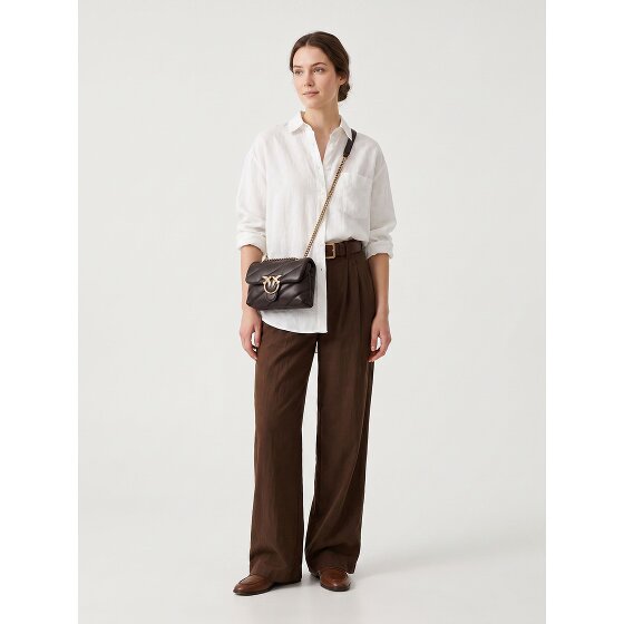 PINKO Love Puff Sac à bandoulière Cuir véritable 27 cm