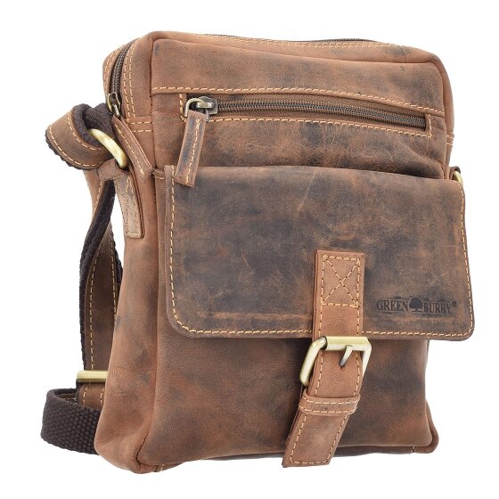 Greenburry Sac à bandoulière Vintage en cuir 20 cm