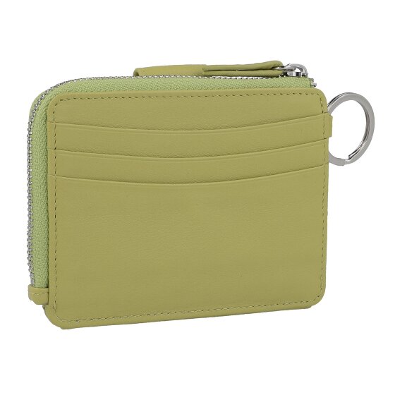 Braun Büffel Joy Étui pour cartes de crédit Protection RFID Cuir véritable 11 cm