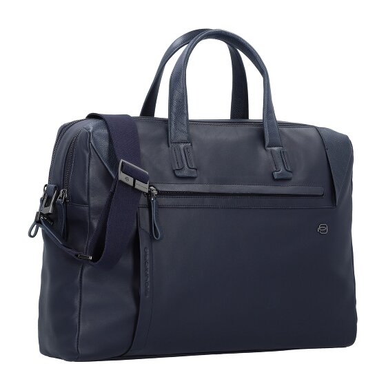 Piquadro Attaché-case Cuir véritable 43.5 cm Compartiment ordinateur