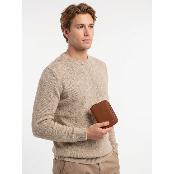 Golden Head Polo Porte-monnaie Protection RFID Cuir véritable 11.5 cm