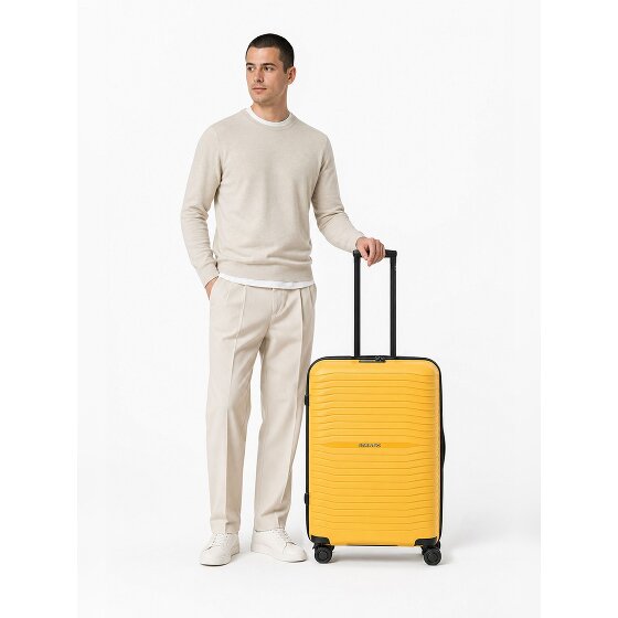Stratic Shine 4 roues Valise cabine 66 cm avec soufflet d'extension