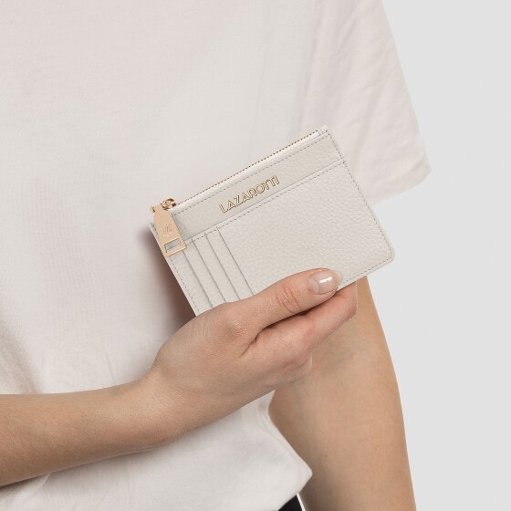 Lazarotti Bologna Leather Étui à clés en cuir 11,5 cm avec poche Air Tag