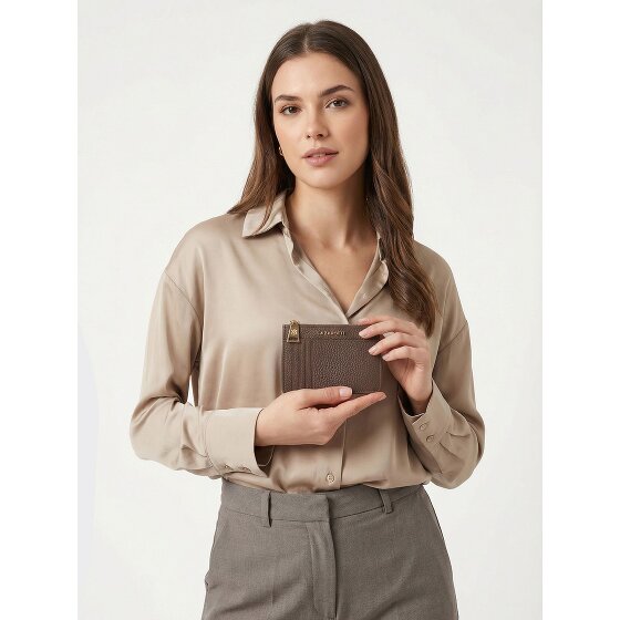 Lazarotti Bologna Leather Porte-clés en cuir 11,5 cm avec poche Air Tag