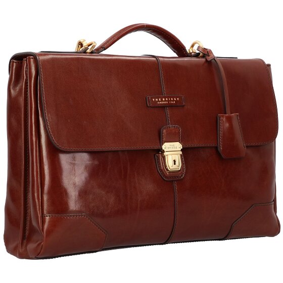 The Bridge Vespucci Attaché-case Cuir véritable 40 cm Compartiment ordinateur
