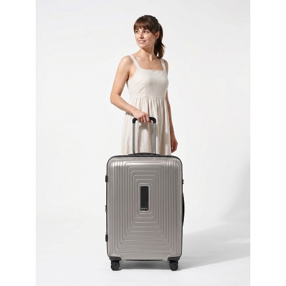 Redolz Essentials 14 4 roues Valise cabine M 65 cm avec soufflet d'extension
