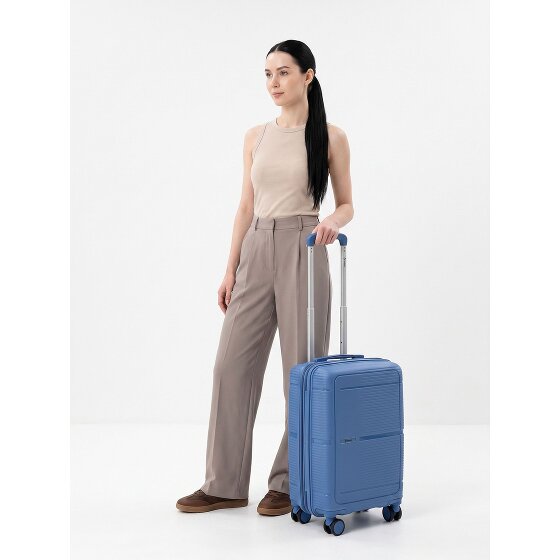 Benzi 5899 4 roues Valise cabine S 55 cm avec soufflet d'extension