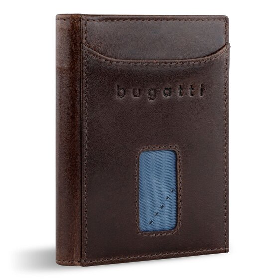 bugatti Secure Slim Porte-monnaie Protection RFID Cuir 8 cm
