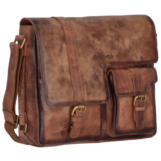 Greenland Nature Mascu & Line Sac à bandoulière en cuir 30 cm