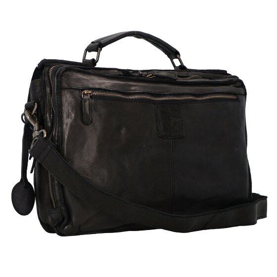 Harbour 2nd Ashton Besace Cuir véritable 25 cm Compartiment ordinateur