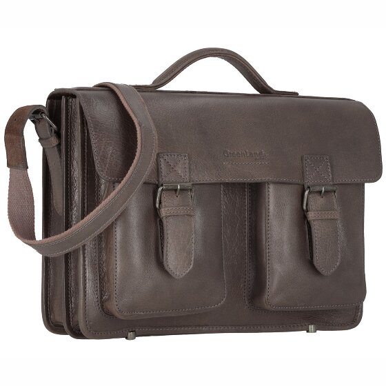 Greenland Nature Attaché-case Cuir véritable 40 cm