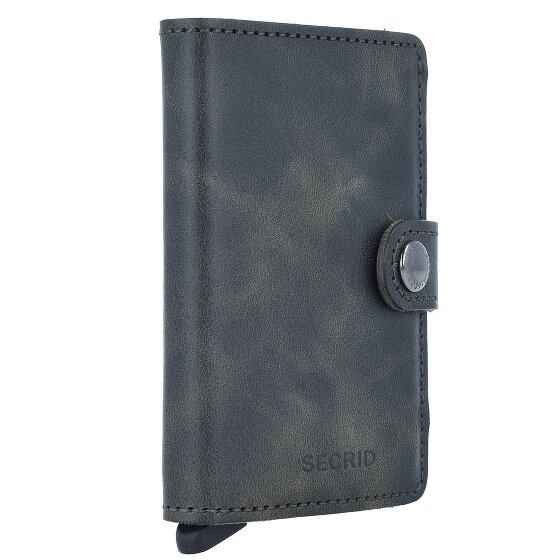 Secrid Miniwallet Étui pour cartes de crédit Protection RFID Cuir véritable 6.5 cm