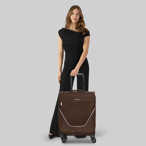 Stratic taska 4-roues trolley cabine S 55 cm avec soufflet d'extension