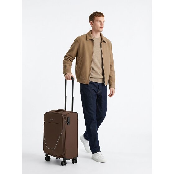 Stratic taska 4 roues Valise cabine S 55 cm avec soufflet d'extension