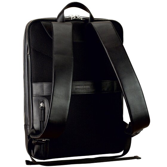 Leonhard Heyden Montreal Sac à dos professionnel Cuir 44 cm Compartiment pour ordinateur portable