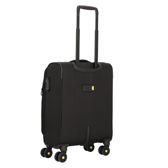 d&n Travel Line 9704 4 roulettes Trolley de cabine S 55 cm avec soufflet d'extension