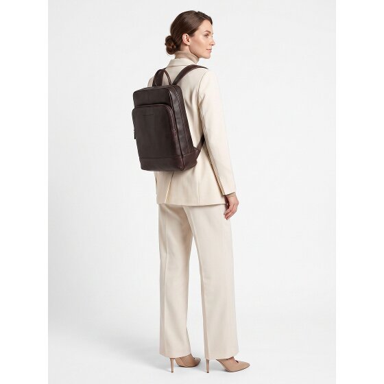 The Chesterfield Brand Marvello Daypack Cuir véritable 40 cm Compartiment ordinateur