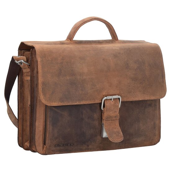 Plevier Retro Newton Porte-documents Cuir 41 cm Compartiment pour ordinateur portable