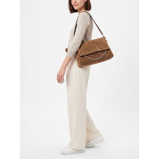 Boss Yelena Sac à bandoulière Cuir véritable 38 cm
