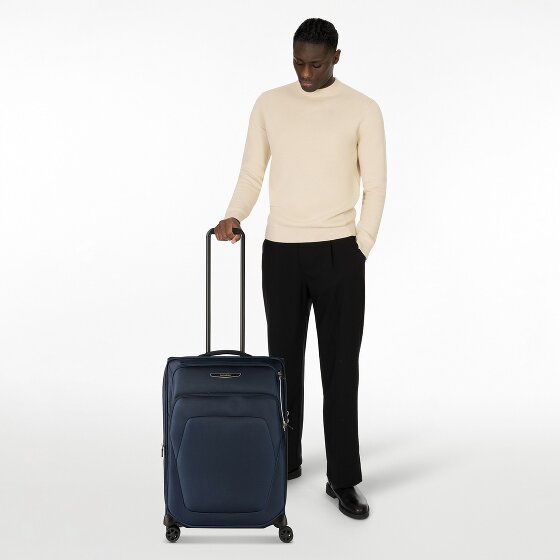 Samsonite Spark Sng Eco 4 roulettes Trolley 67 cm avec soufflet d'extension