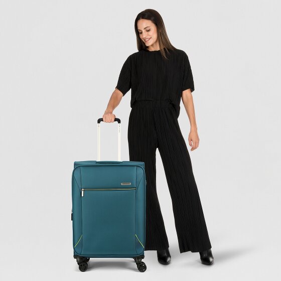 Samsonite Base Breeze 4 roulettes Trolley 67 cm avec soufflet d'extension