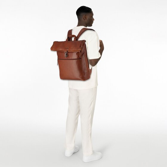 Greenburry Vintage Daypack Cuir 43 cm Compartiment pour ordinateur portable