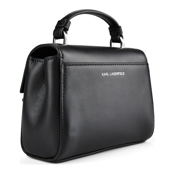 Karl Lagerfeld Autograph Mini sac à main Cuir véritable 15 cm