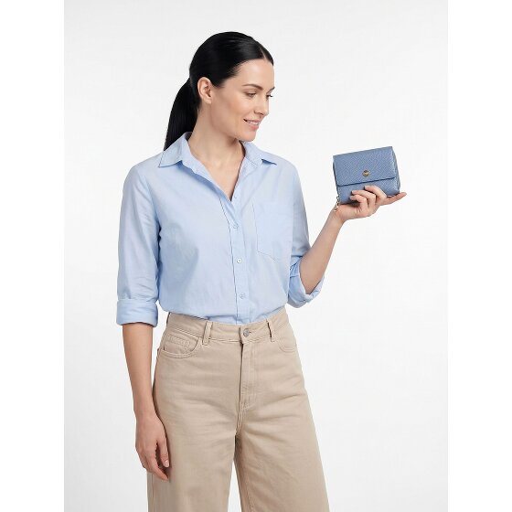 Esquire Alexandria Porte-monnaie Protection RFID Cuir véritable 11.5 cm