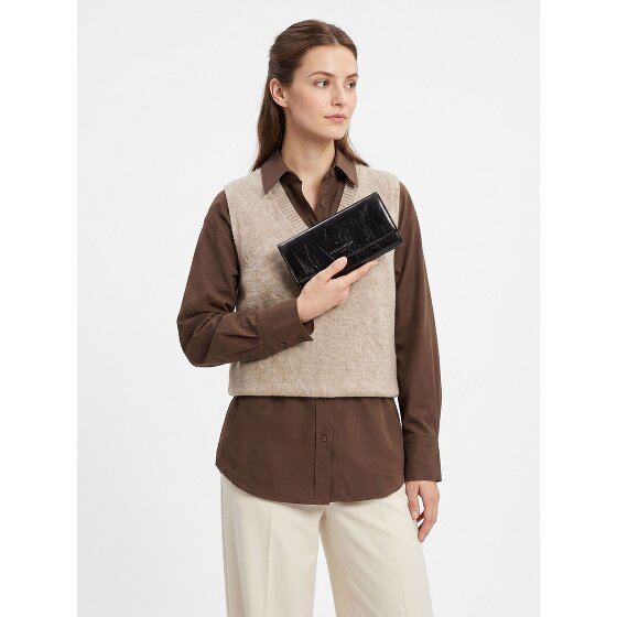 Liebeskind Valentina Porte-monnaie Protection RFID Cuir véritable 19 cm
