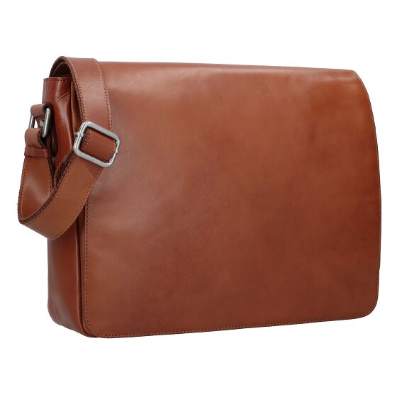 Leonhard Heyden Cambridge Messenger en cuir, 38 cm, compartiment pour ordinateur portable