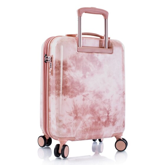 Heys Black Camo 4 roulettes Trolley de cabine S 53 cm avec soufflet d'extension