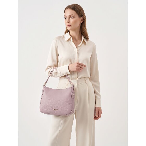 Lazarotti Sac à bandoulière Hobo en cuir de Bologne, 27 cm