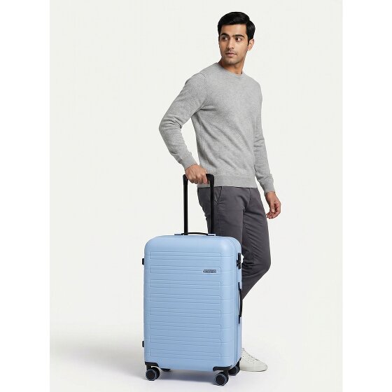 American Tourister Novastream 4 roues valise cabine 67 cm avec soufflet d'extension