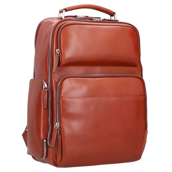 Leonhard Heyden Cambridge Sac à dos en cuir 42 cm pour ordinateur portable