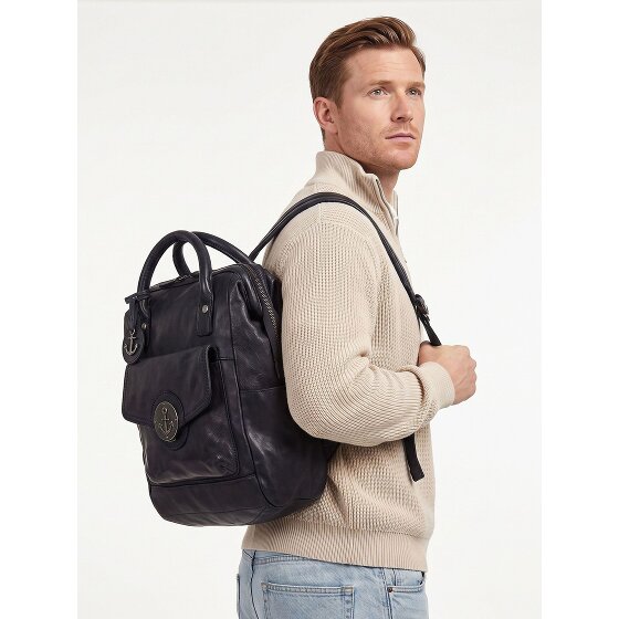Harbour 2nd Anchor Love Daypack Cuir véritable 34 cm