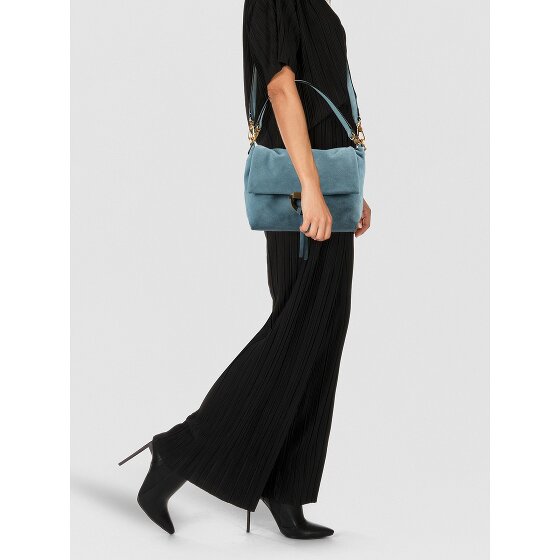 abro Temi Sac à bandoulière Cuir véritable 26 cm