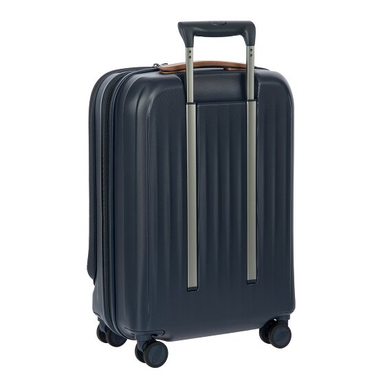 Bric's Taormina 4 roulettes Trolley S 57 cm avec soufflet d'extension