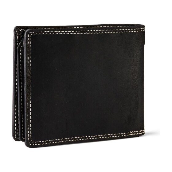 Jack Kinsky Baltimore 101 Porte-monnaie Protection RFID Cuir 13 cm