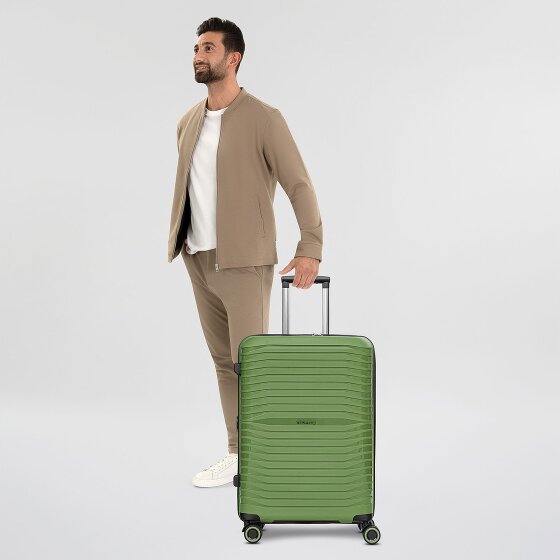 Stratic Shine 4 roues trolley 65 cm avec soufflet extensible