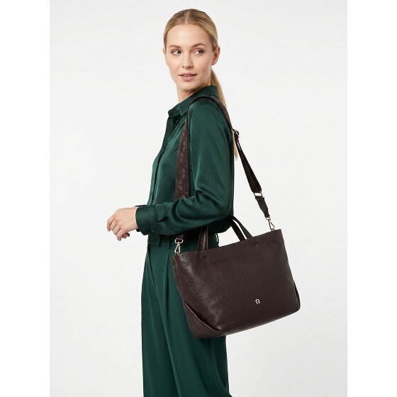 AIGNER Paola Sac à main Cuir véritable 27 cm
